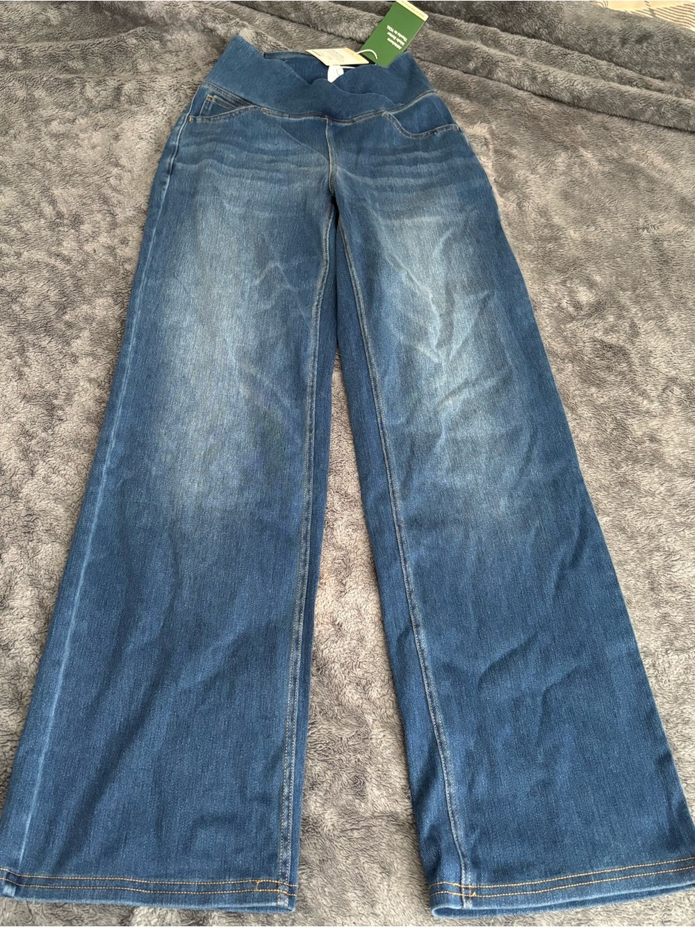 HALARA Leggings & Denim-Look Pants - Black, Dark Blue & Light Blue - Picture 10 of 10